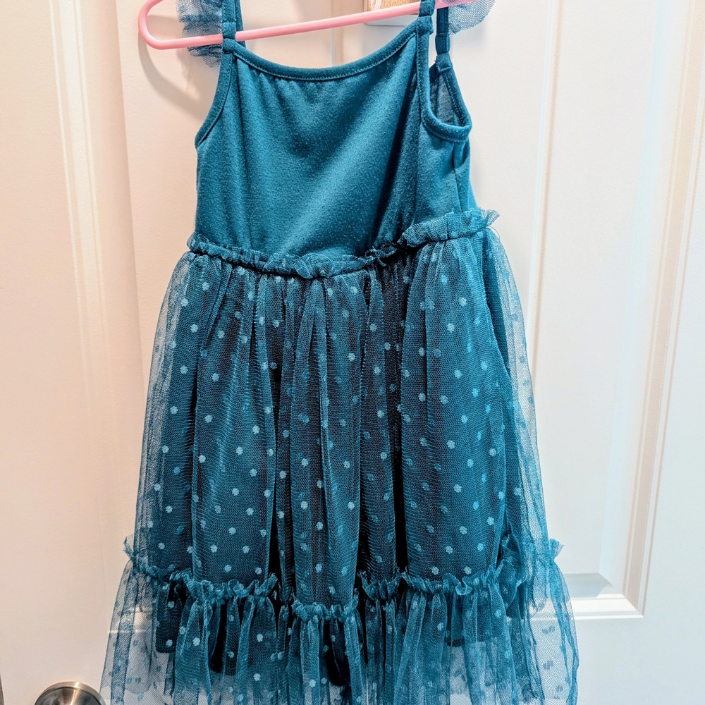 Joyfolie Teal Dress with Elegant Design